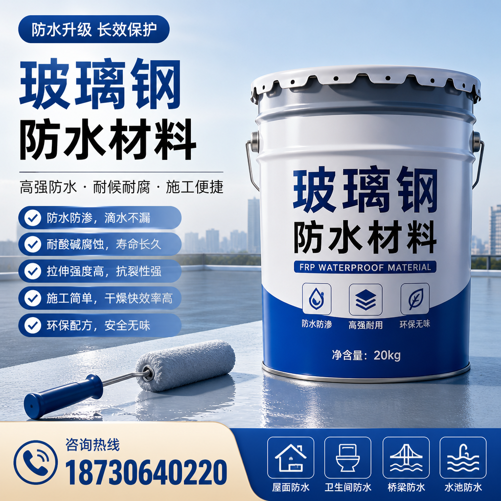 专家解析：玻璃钢防水材料的市场前景分析在 南昌