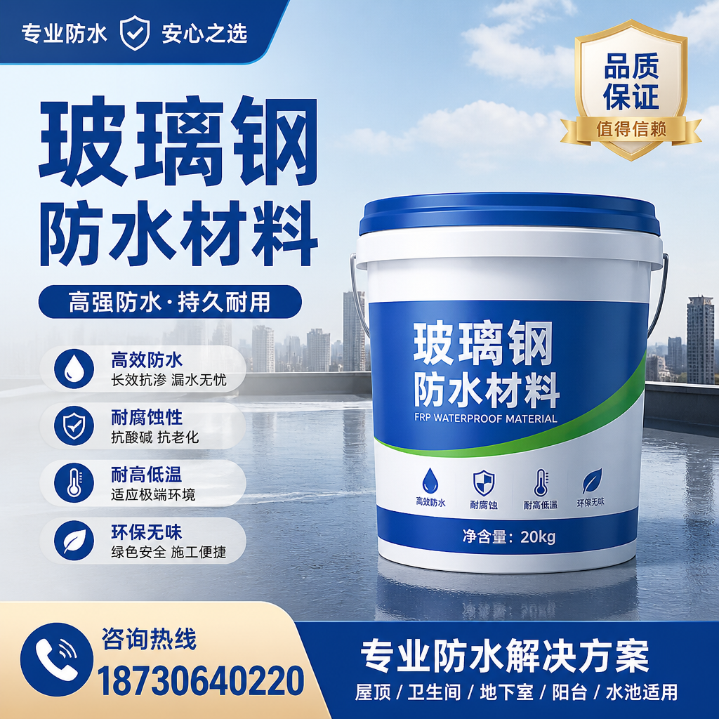 了解玻璃钢防水材料的市场趋势，南昌 企业不可不知